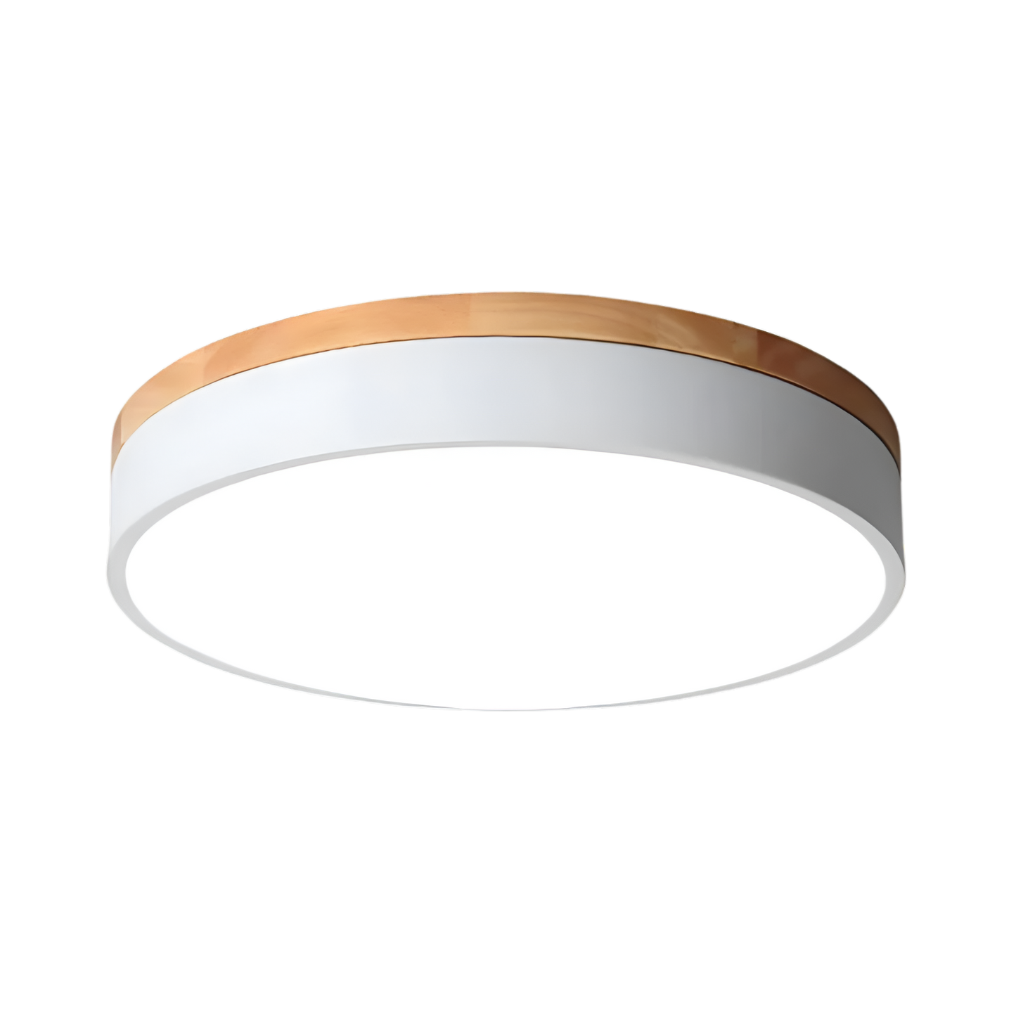 Modern Wood Slim LED Ceiling Lamp