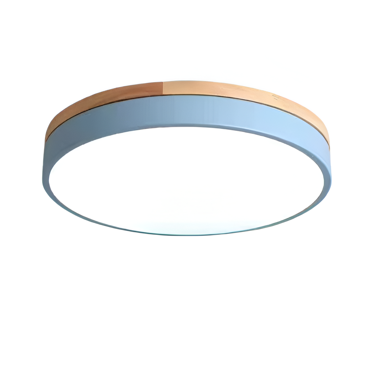Modern Wood Slim LED Ceiling Lamp