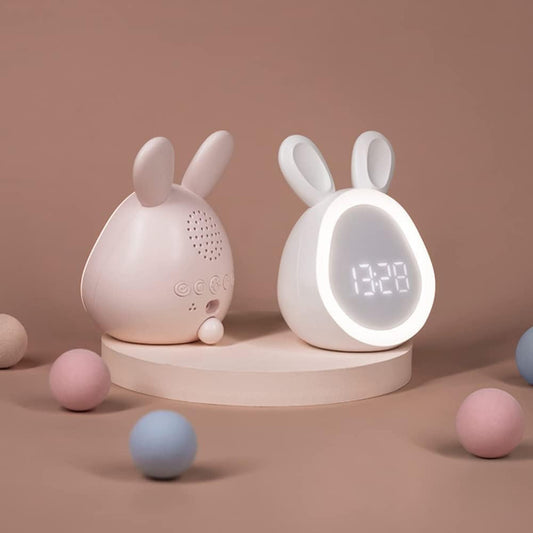 Kid's Sleep Trainer Clock with Gentle Nightlight - Fesara