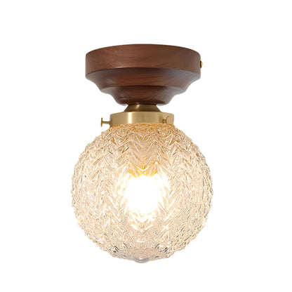 Vintage Crystal Drop Ceiling Light - Fesara