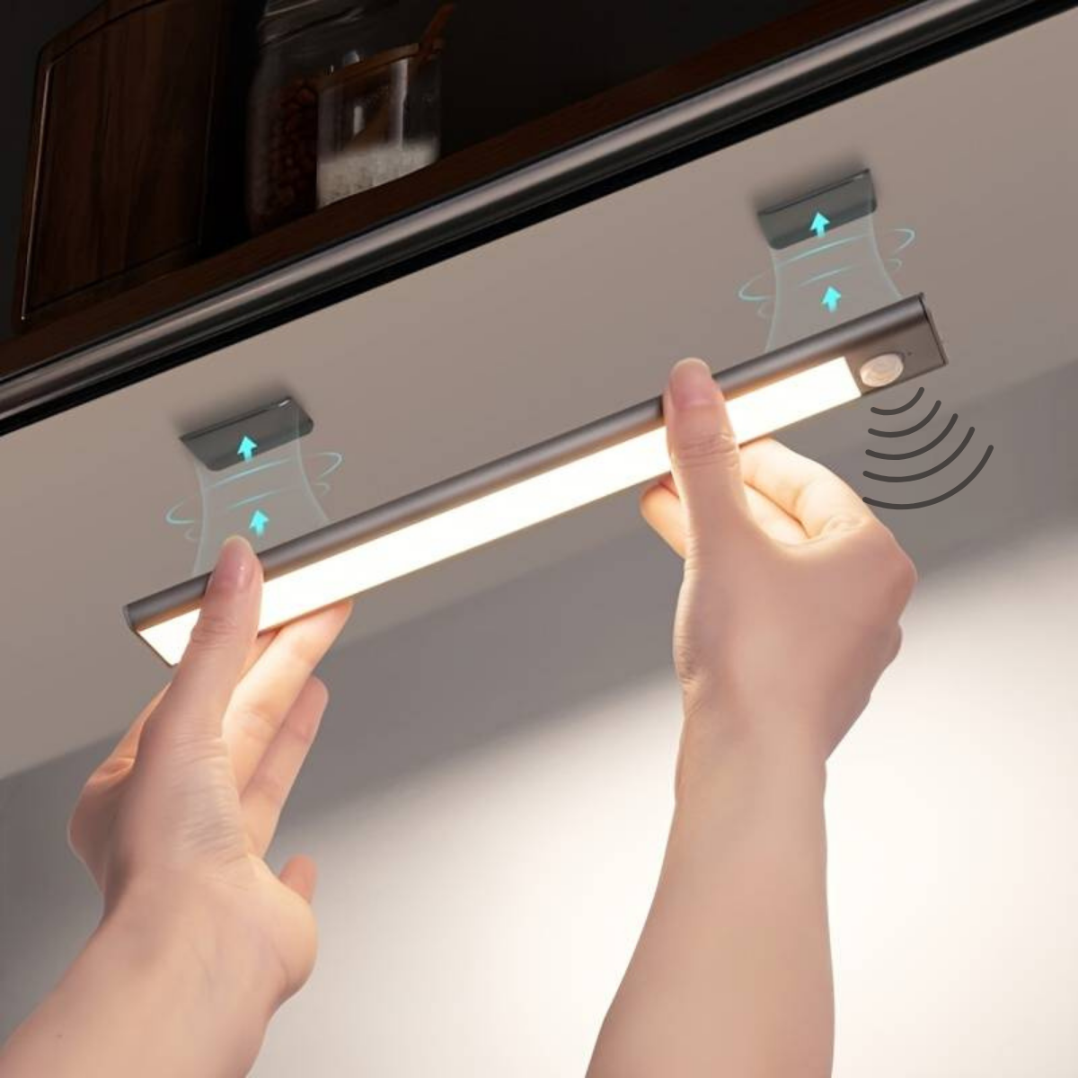 Smart LED Table Lamp with Motion Sensor - Fesara