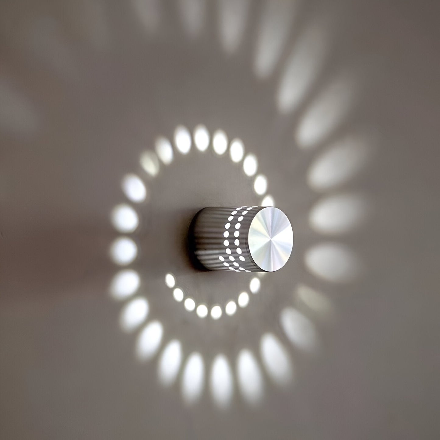 Bright LED Spiral Wall Lamp