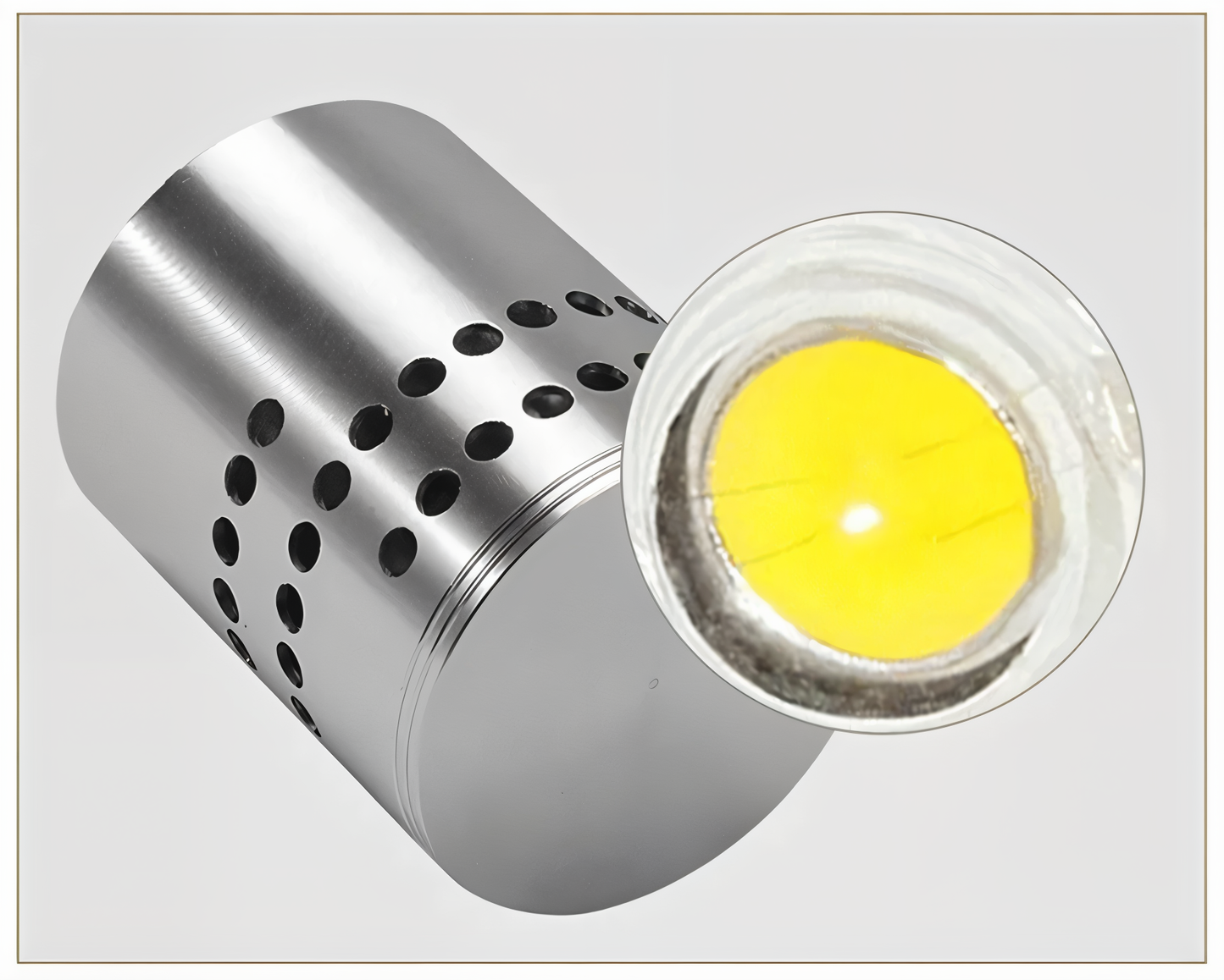 Bright LED Spiral Wall Lamp