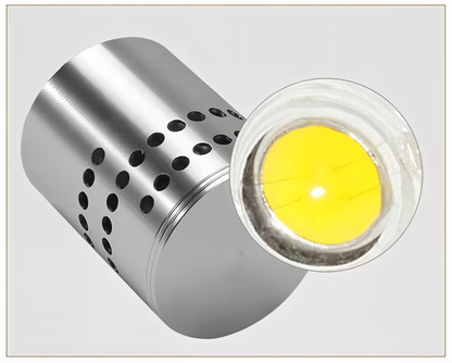 Bright LED Spiral Wall Lamp