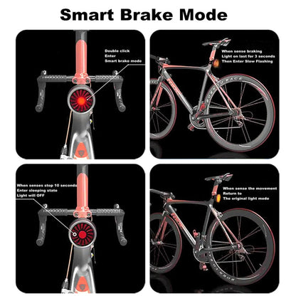 LuminaBrake | Innovative Smart Sensor USB Bicycle Rear Light 3