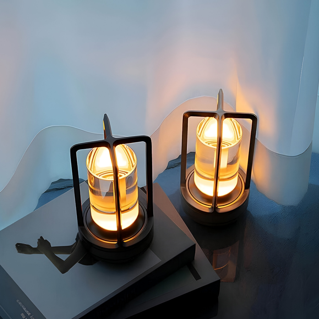 LuminaGlow | Stylish Portable Dimmable Table Lamp for Indoor & Outdoor Use 3