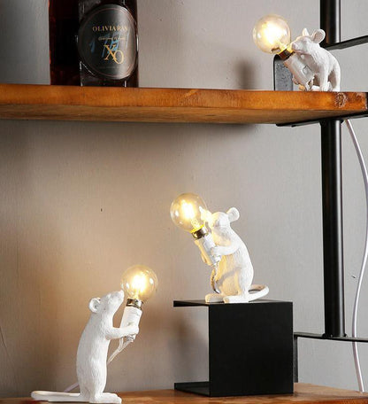 LuminaMouse | Elegant Chic Table Lamp for Living Room & Bedroom 4