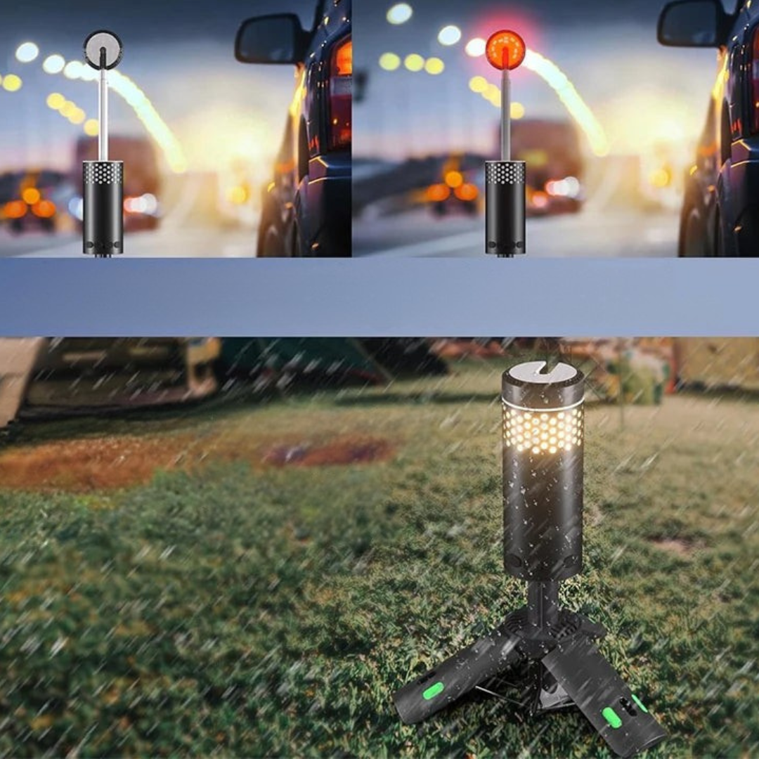 LuminaTripod | Versatile Rechargeable LED Camping Lantern with Power Bank 6