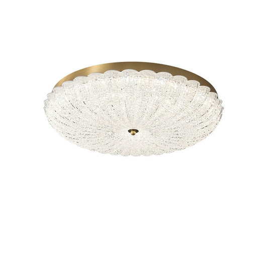 Elegant Glass LED Ceiling Lamp for Bright Lighting - Fesara