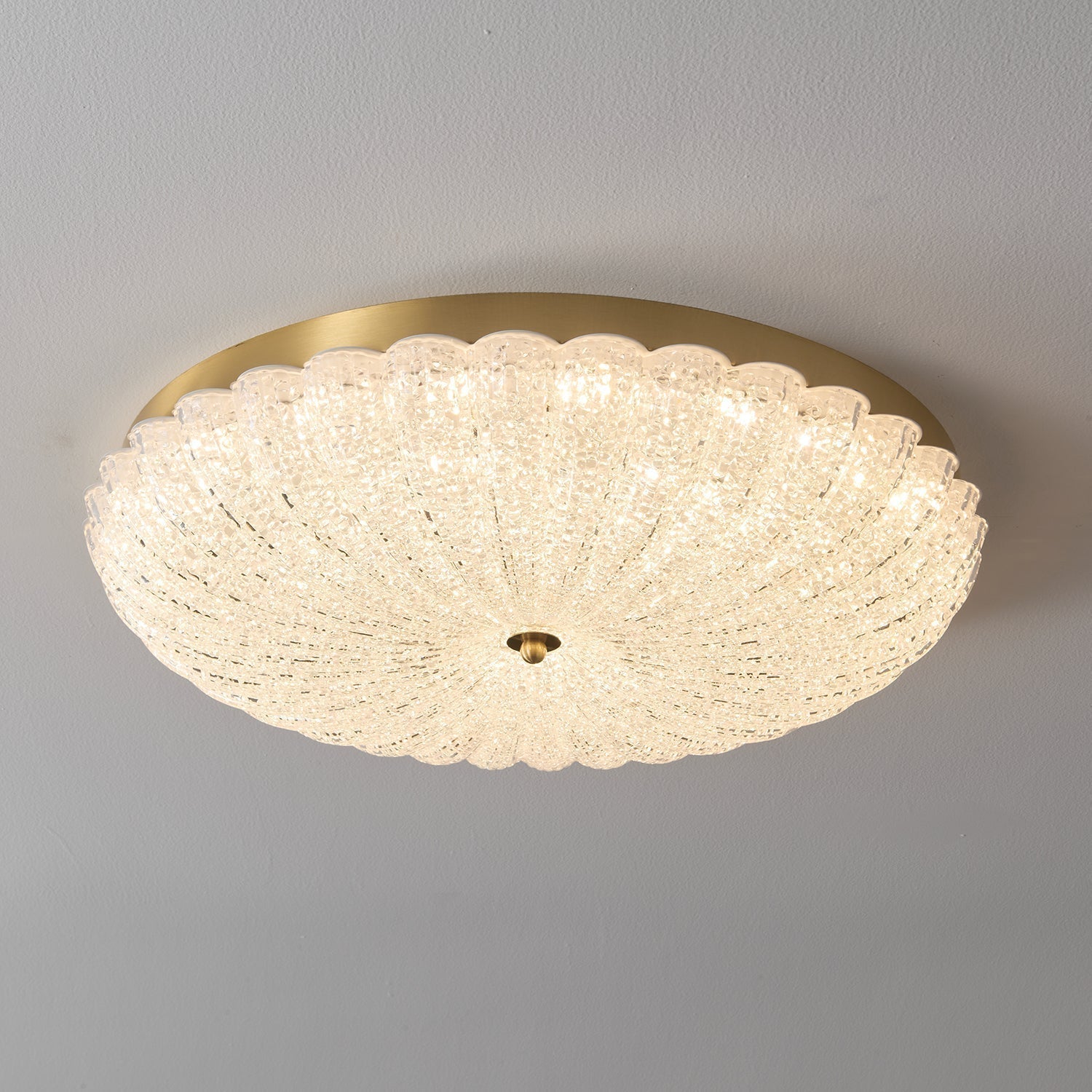 Luminara | Elegant Modern Crystal Ceiling Lamp with LED Lighting 8