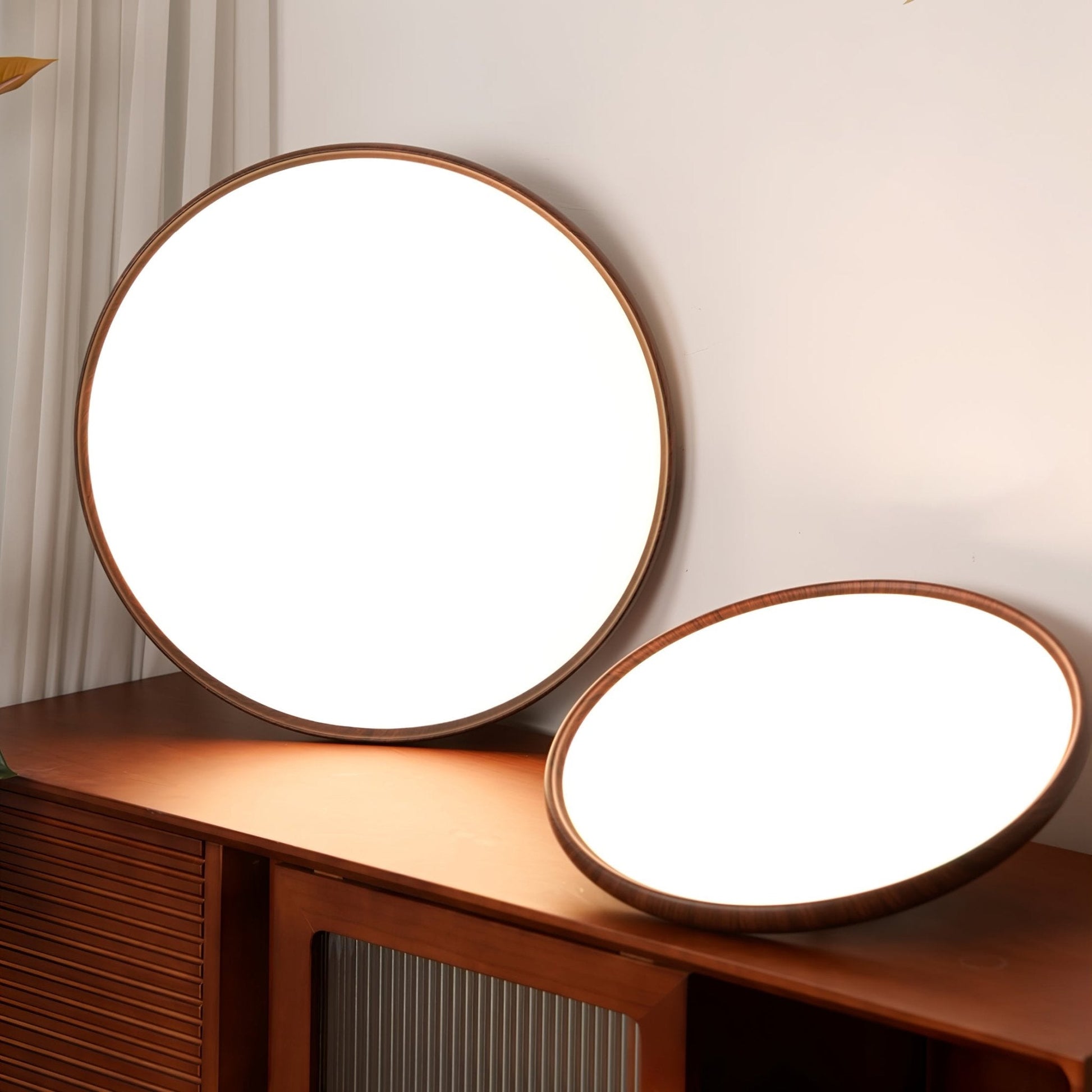 Luminara | Elegant Natural Wood Ceiling Lamp Fixture 6