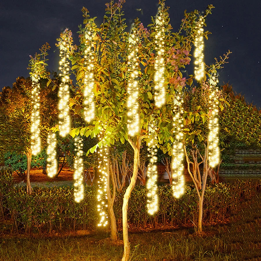 Luminara | Enchanting Colorful Outdoor Christmas Meteor Shower Lights 1