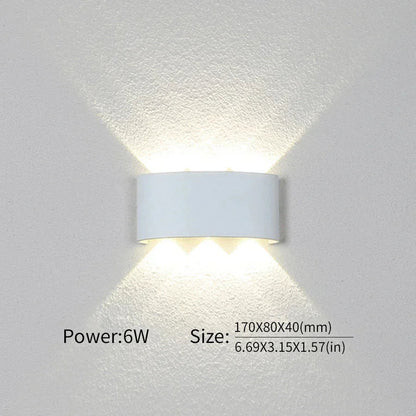 Bright Adjustable LED Outdoor Wall Lamp - Fesara