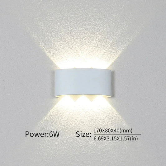 Bright Adjustable LED Outdoor Wall Lamp - Fesara