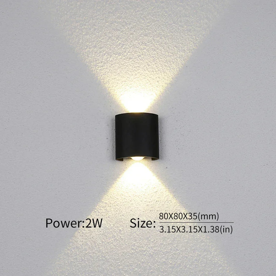 Luminara | Sleek Versatile LED Wall Light for Indoor and Outdoor Use 3