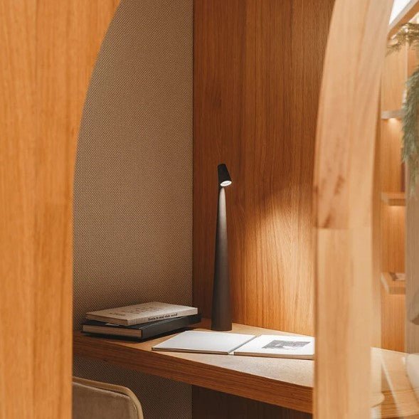 Space Saving Desk Lamp with Dimmable Light