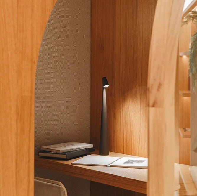 Space Saving Desk Lamp with Dimmable Light