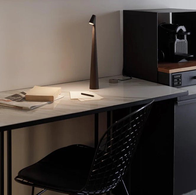 Space Saving Desk Lamp with Dimmable Light