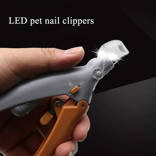 Easy to Use LED Pet Nail Trimmer with Magnifier - Fesara