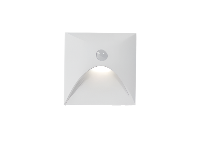 Bright LED Outdoor Wall Lamp with Motion Sensor