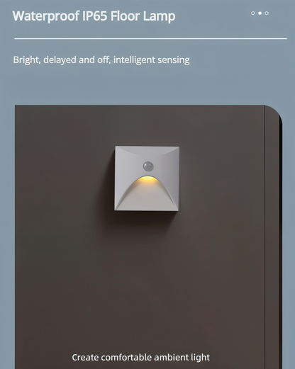 Bright LED Outdoor Wall Lamp with Motion Sensor