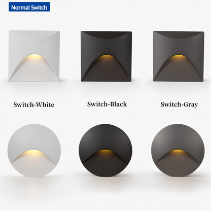 Bright LED Outdoor Wall Lamp with Motion Sensor