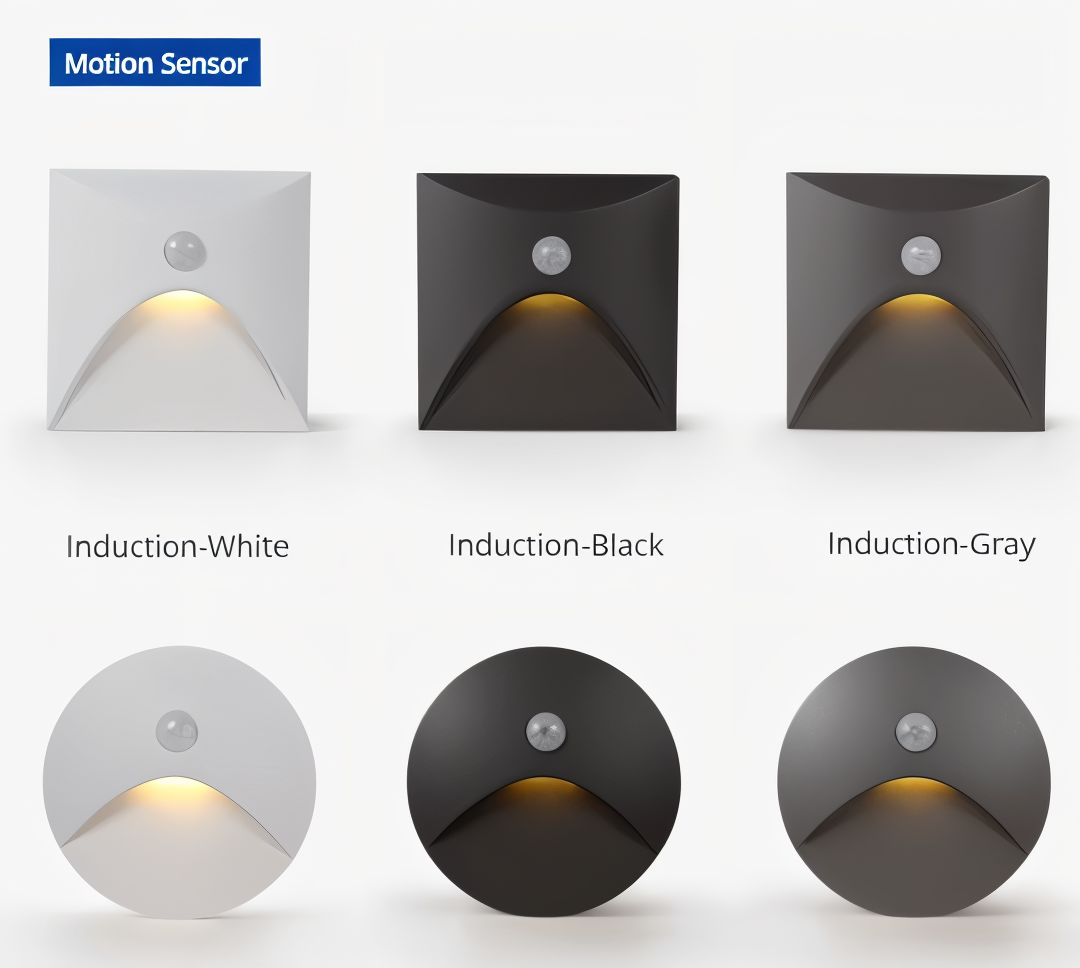 Bright LED Outdoor Wall Lamp with Motion Sensor