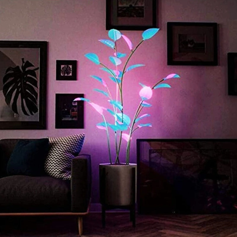 Colorful LED Flower Pot Lamp