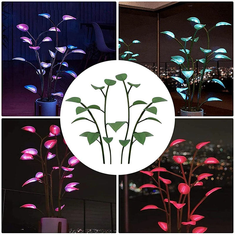 Colorful LED Flower Pot Lamp