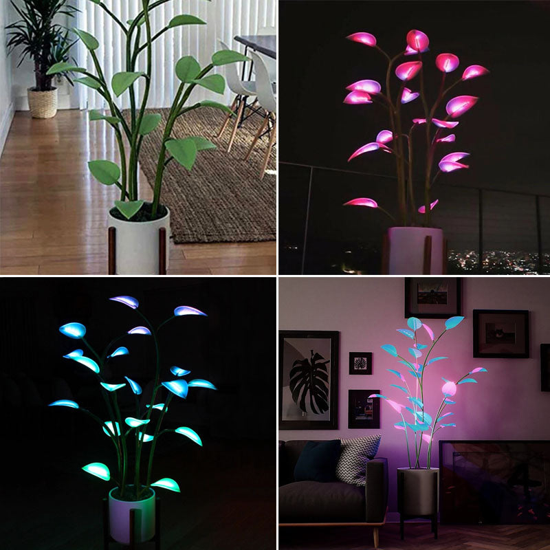Colorful LED Flower Pot Lamp - Fesara