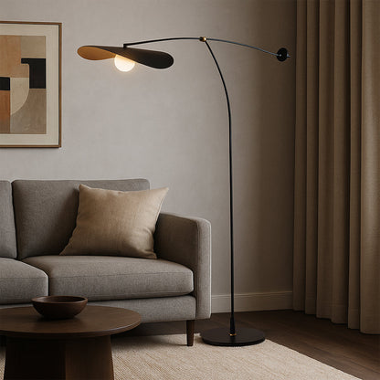 Simple Japanese Style Floor Lamp - Fesara