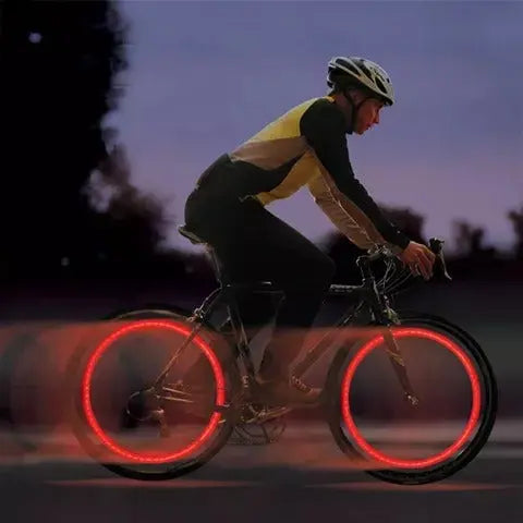 LumosGlow | Bright Motion-Activated Bicycle Valve Lights for Safety 8