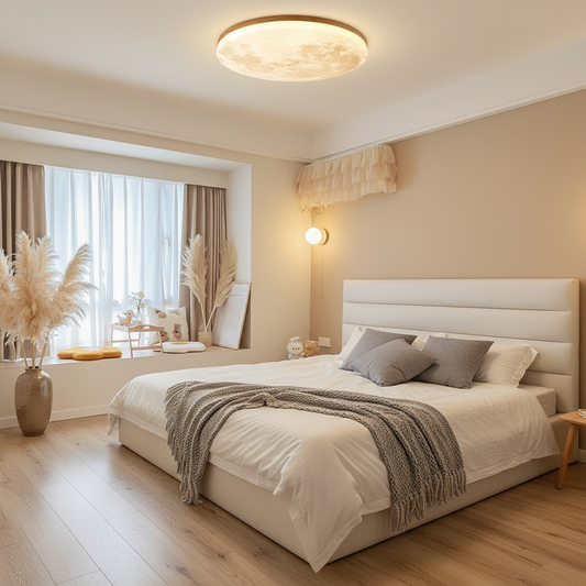 Simple Round LED Ceiling Lamp - Fesara