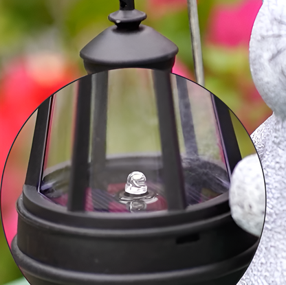 LunaGlow | Charming Hand-Painted Solar Cat Garden Statue for Outdoor Décor 7