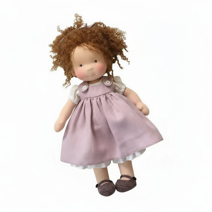 Soft Handmade Waldorf Doll for Kids Creative Play
