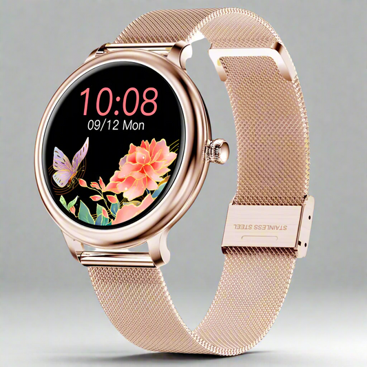 Slim Female Smart Watch with Latest Technology - Fesara