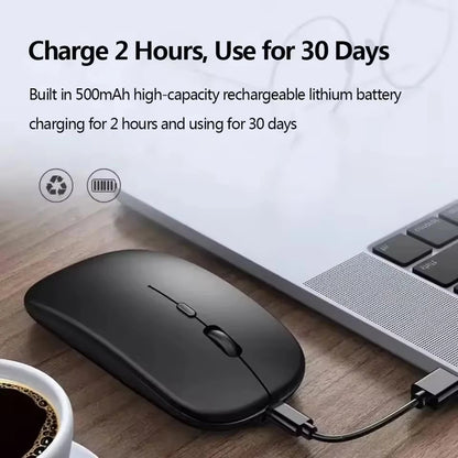 Lunaris | Ergonomic Silent Wireless Gaming Mouse with Rechargeable Battery 3