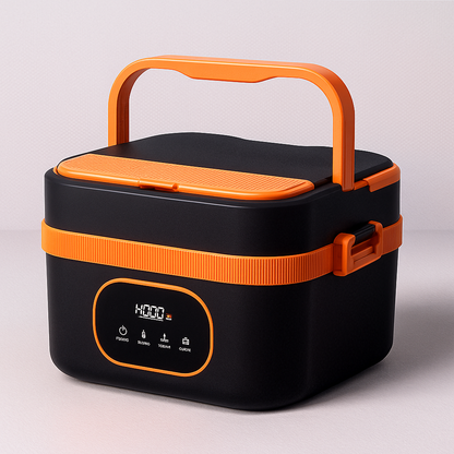 Lunch Box Stainless Steel Self Heating Portable 1
