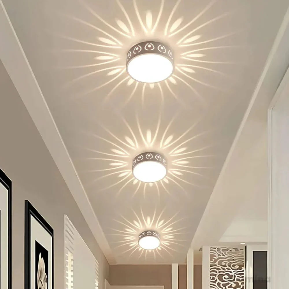 Slim Round LED Ceiling Light Fixture