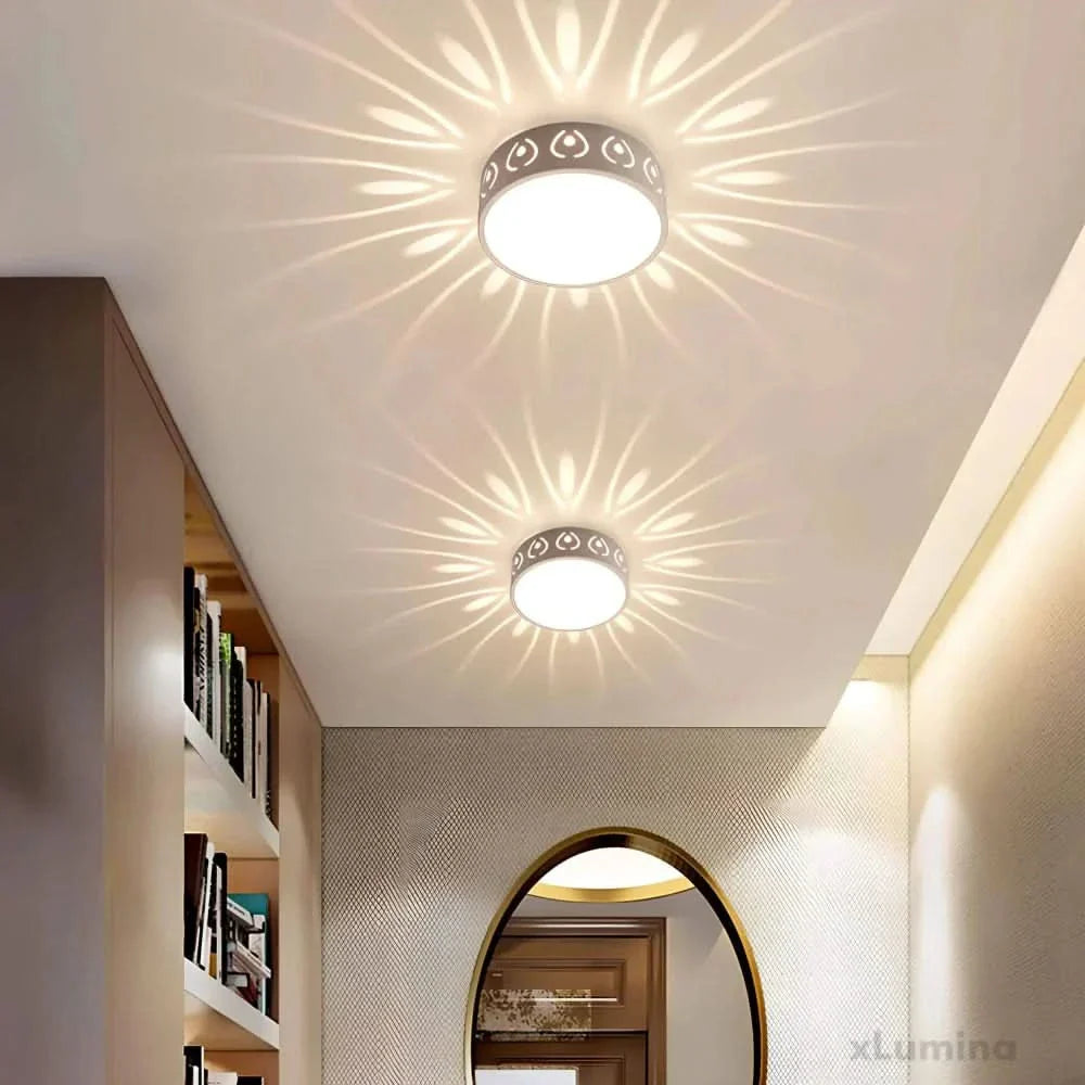 Slim Round LED Ceiling Light Fixture