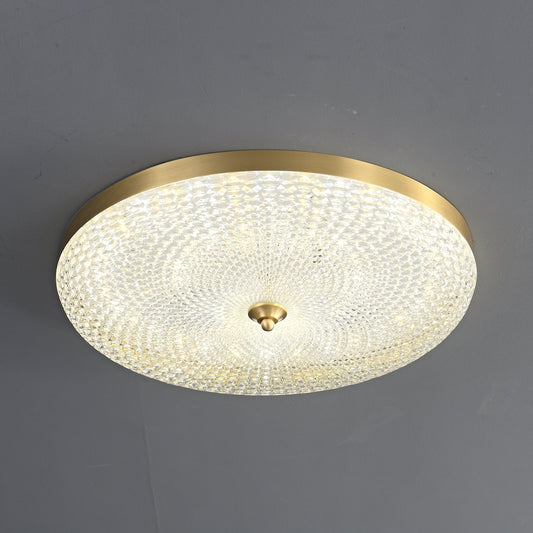 Luxury Brass and Acrylic Ceiling Lamp with Modern Style - Fesara