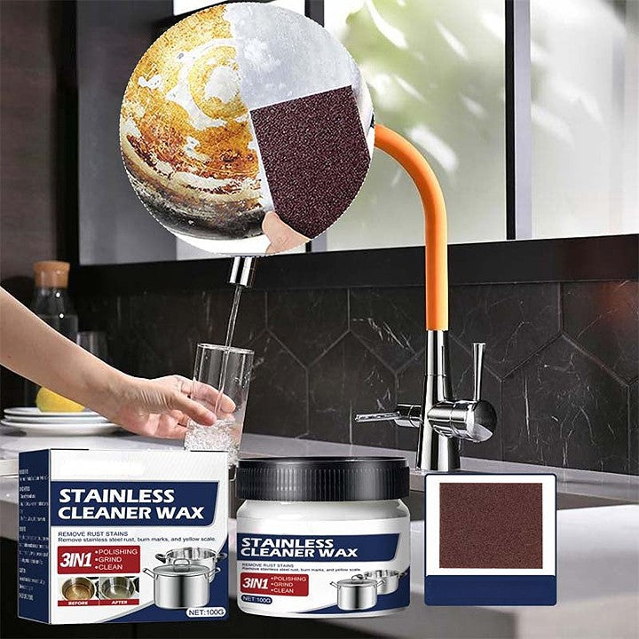 Natural Strong Stainless Steel Cleaner Paste - Fesara