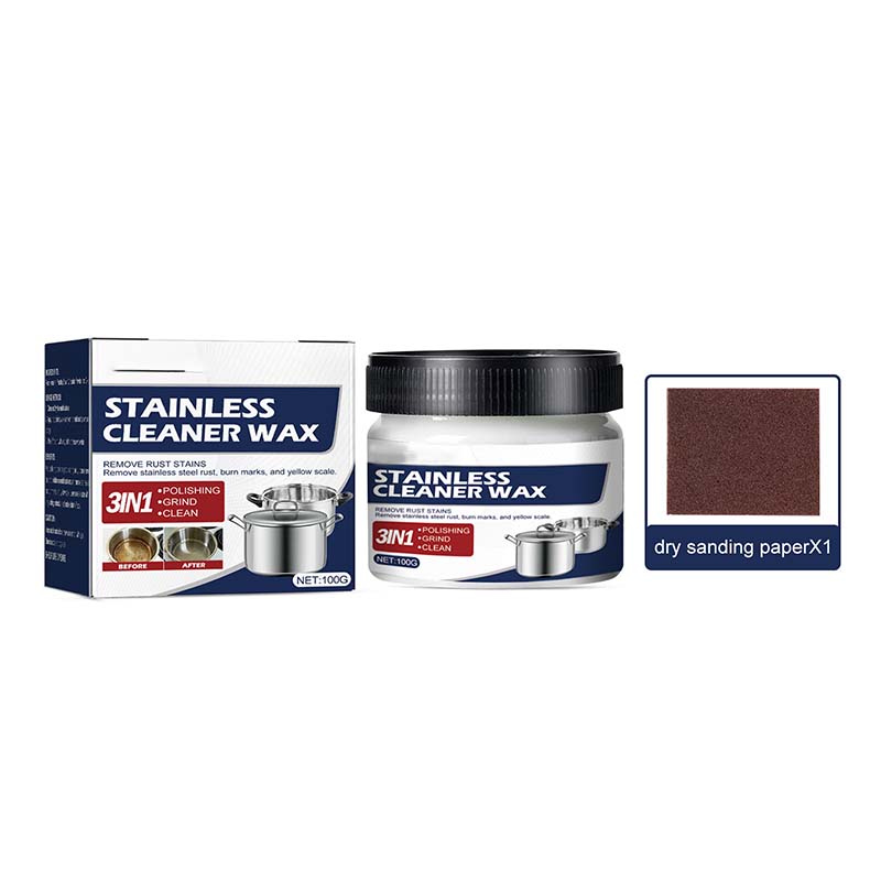 LustreClean | Eco-Friendly Powerful Stainless Steel Cleaning Paste 3