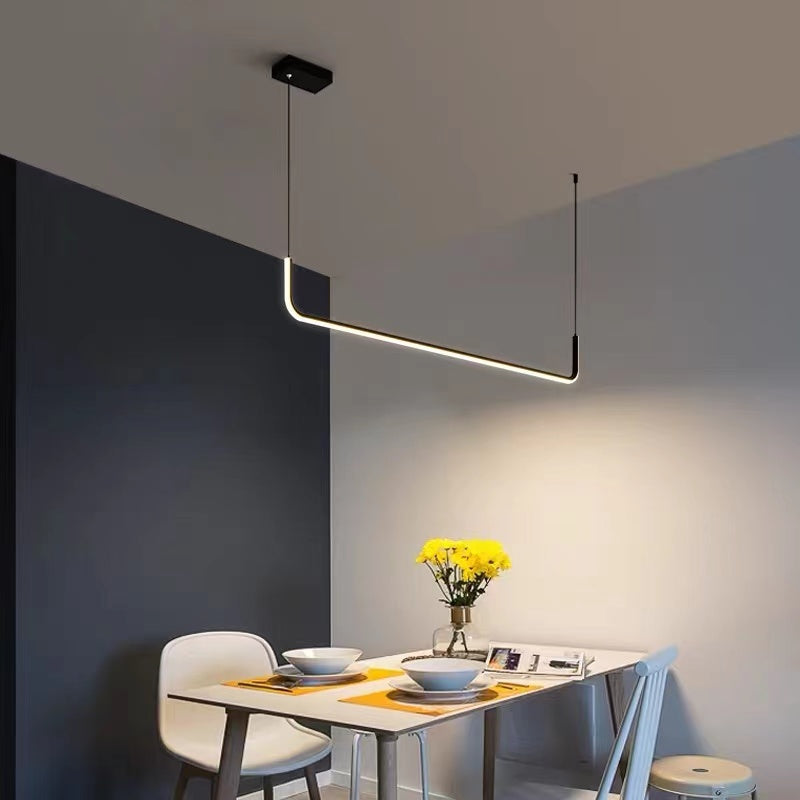 Sleek Modern Double Layer LED Pendant Light