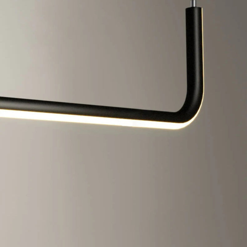 Sleek Modern Double Layer LED Pendant Light