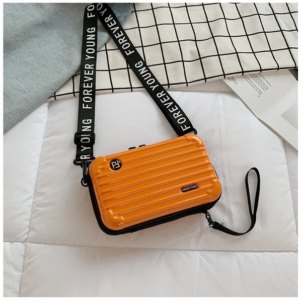 LuxShell | Chic Compact Hard Shell Crossbody Bag for Women 16