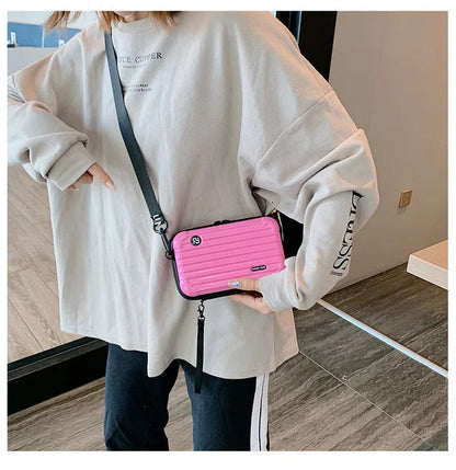 LuxShell | Chic Compact Hard Shell Crossbody Bag for Women 2