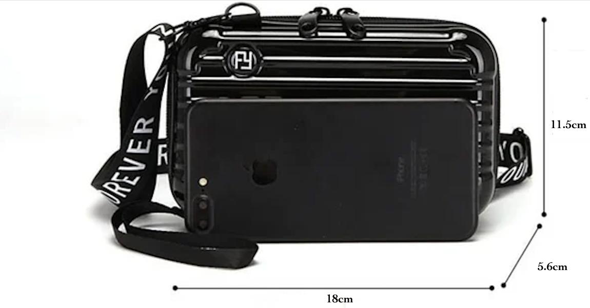 LuxShell | Chic Compact Hard Shell Crossbody Bag for Women 7