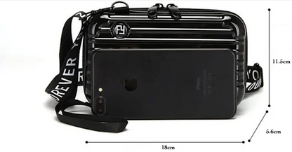 LuxShell | Chic Compact Hard Shell Crossbody Bag for Women 7