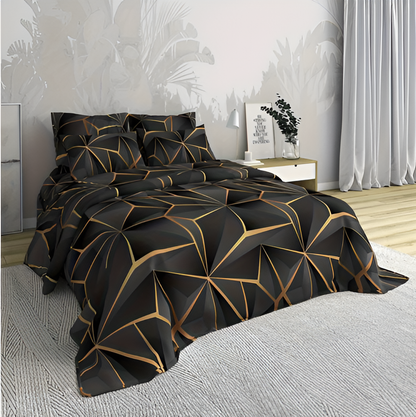 Soft 3D Printed Plush Bedding Set